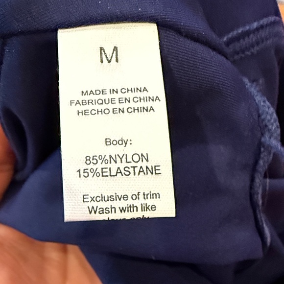 NWOT Navy Blue Women's Bodysuit - Picture 6 of 6